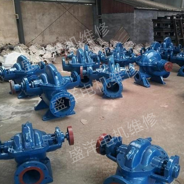 池州水泵维修现场